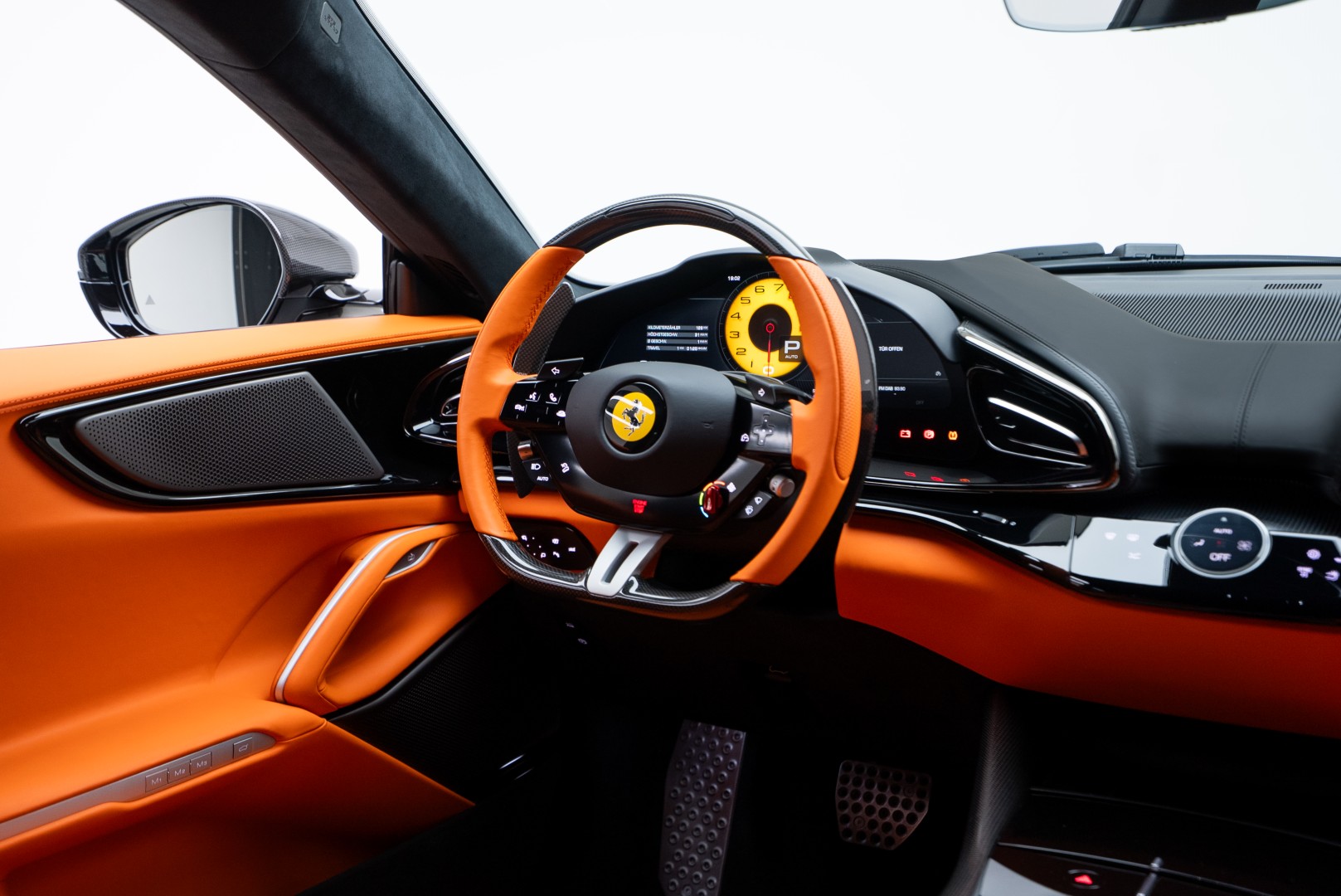 2024 FERRARI PUROSANGUE | FULL CARBON | DAYTONA BLACK | VENTILATED SEATS | SPECIAL DESIGN SEATS | HI